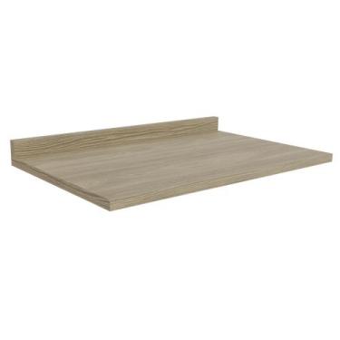 Imagem de Tampo para Balcão de Cozinha 80cm E607 Kappesberg, Nogueira