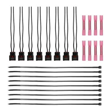 Imagem de Conector de módulo de bobina de ignição de 8 peças, substituto para Ford série F 150 250 Mustang 4,6L 5,4L 6,8L, plugue de chicote de bobina de ignição modular