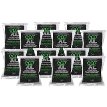 Imagem de ECO Balance 04-ECOXL12 ECO XL Contas de equilíbrio de pneu e roda de condições extremas - Veículos off-road, pneus de caminhão leve, (12) sacos de contas de equilíbrio de 118 g, (12) tampas de válvula