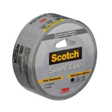 Imagem de Fita Silver Tape - 45mm X 25 M Cinza  H0002317818  - 3M
