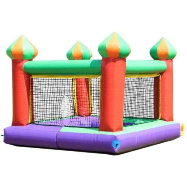 Imagem de Castelinho Piscina de Bolinha Inflável com Motor - PapiBrink