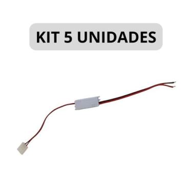 Imagem de KIT 5 Driver Estabilizador Fita LED COB 110V 220V - LXP LED