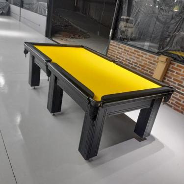 Imagem de Mesa de Sinuca e Bilhar Diver Madeira Maciça Carlin Bilhares Superfíci