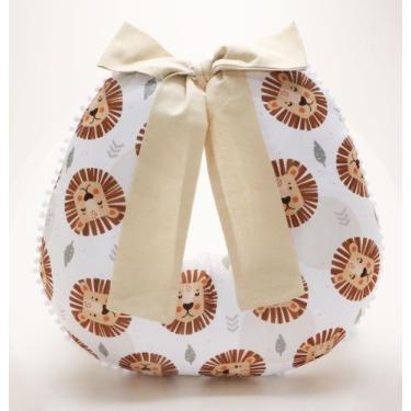 Imagem de Almofada Amamentação + Ninho Redutor Leão + Redutor Bebê Conforto Pret