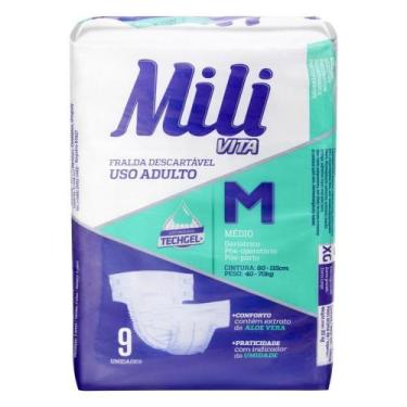Imagem de Fralda Descartável Uso Adulto Mili Vita M