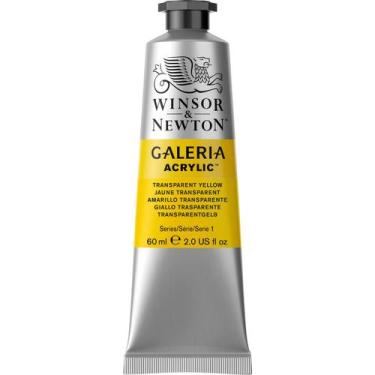 Imagem de Tinta Acrílica Galeria Winsor 60ml 653 Transparent Yellow - Winsor & N