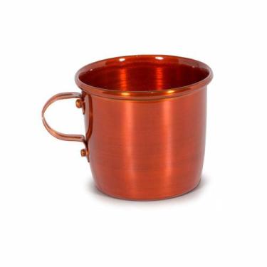 Imagem de Caneca em alumínio 250ml Cobre - Alumínios e Cia
