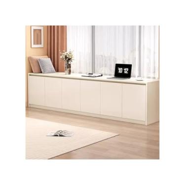 Imagem de LICONG-2019 Armário de janela de varanda armário de janela armário de chão varanda armário de armazenamento armário de peitoril de piso armário doméstico quarto armário de armazenamento varanda