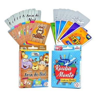 Imagem de Kit Com Jogo De Cartas Infantil Para Se Divertir Em Família - PAIS & F