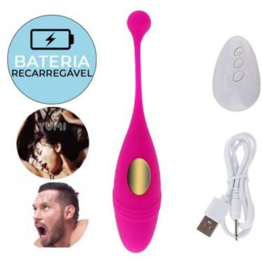 Imagem de Estimulador Feminino Ponto G Clintoniano Recarregável Sem Fio Com Cont