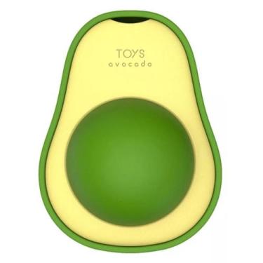 Imagem de Abacate De Brinquedo Para Gatos Com Catnip Erva Gato Natural - TOYS AV