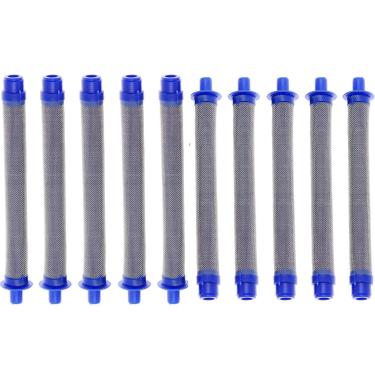 Imagem de ZLLITONS Pacote Com 10 Filtros Para Pistola De Pulverização Sem Ar 288749, Malha 60, Compatível Com Modelos De Pistola De Pulverização Com Filtro Sg10, Sg20, Sg Pro, Sg2, Sg3, Filtro Para Pistola De