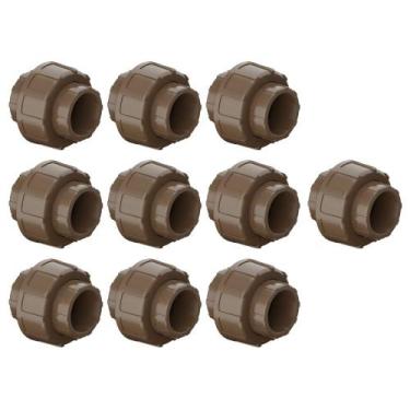 Imagem de Kit com 10 Unidades União Soldável 32 mm Tigre