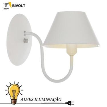 Imagem de Luminária Arandela Retrô Vintage de hotel com soquete E27 bivolt com c