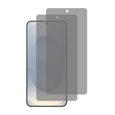 Imagem de UPONEW Pacote com 2 protetores de tela de vidro temperado para Samsung Galaxy S25 Edge 2025 de 6,7 polegadas