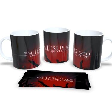 Imagem de Canecas Evangélicas Personalizadas Fé e Inspiração em Cada Gole