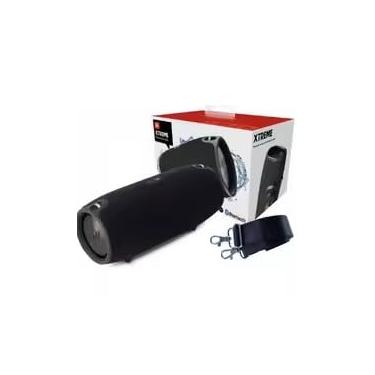 Imagem de Caixa de Som Bluetooth, Portátil Xtreme, 22 cm, resistente à água, alça de transporte, Cabo de carregamento USB, 5V/2A, côr: Preto.