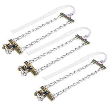 Imagem de Corrente de Pneus de Pneus de Neve de Lama Antiskídeo Cinto de Pneu de Segurança para Caminhão de Carro SUV 3pcs (M)