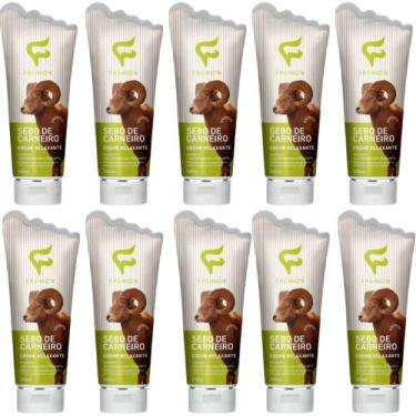 Imagem de Creme Relaxante Fashion Sebo de Carneiro Bisnaga 200ml Kit 10 Unidades