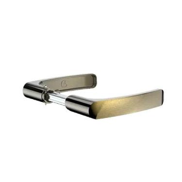 Imagem de Maçaneta Porta De Casa Pali Reta 58mm Escovada Soprano