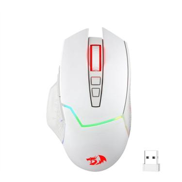 Imagem de Mouse sem fio para jogos Redragon M690 pro 8000 dpi branco