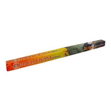 Imagem de Incenso Magia Cigana Guda Indiano Caixa com 7 Varetas - Lua Mística - 