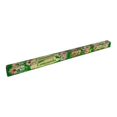 Imagem de Incenso Indiano Bic Camomila Caixa com 8 Varetas - Lua Mística - 100% 