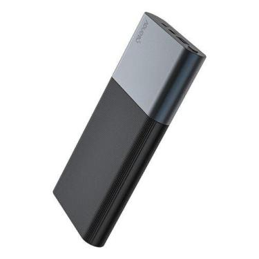 Imagem de Carregador Externo Powerbank Geonav 14000mah Android Cor Preto C/ Cinz