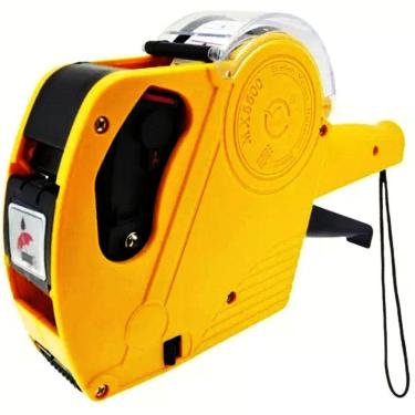 Imagem de Etiquetadora Manual Rotuladora 8 Dígitos + Refil + Etiquetas