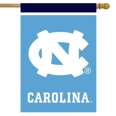 Imagem de North Carolina Tar Heels House Flag NCAA Licenciada 71 cm x 101 cm Briarwood Lane