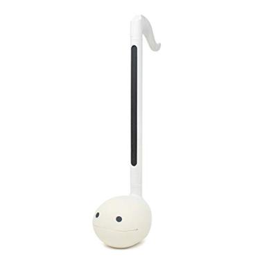 Imagem de Sintetizador de instrumentos musicais eletrônicos sensíveis ao toque Cube Otamatone Techno com conexão de música com um smartphone (iPhone e iPad iOS/Android Terminal), branco