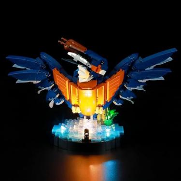 Imagem de GEAMENT LED Light Kit Compatible with Lego Kingfisher Bird - Lighting Set for Icons 10331 (Model Set Not Included)