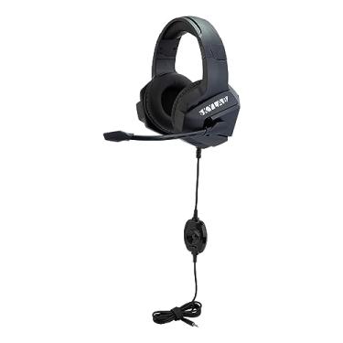 Imagem de Egghead Fone de ouvido estéreo multimídia para jogos Skylab, fones de ouvido supra-auriculares com controle de volume em linha e mudo de microfone