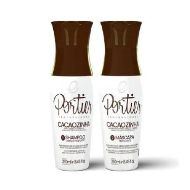 Imagem de Portier Cacaozinha 2x250ml - Tratamento Shampoo e Mascara