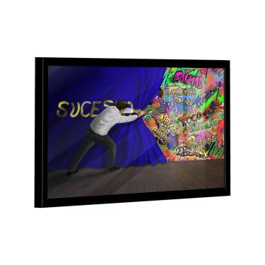 Imagem de Quadro Cortina Do Sucesso -- Br Artes