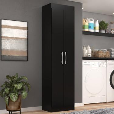 Imagem de Armário Multiuso Para área De Serviço 2 Portas San Marino Preto