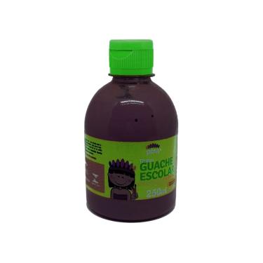 Imagem de Tinta Guache Escolar Pet 250ml Com Aplicador Piratininga Violeta