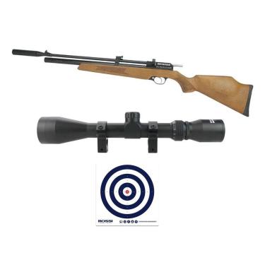 Imagem de Carabina De Pressão Pcp Pr900w G2 5,5+ Luneta 3-9x40 Alvos
