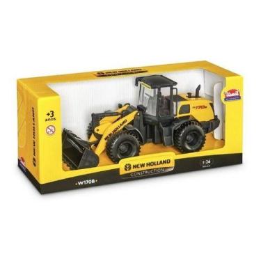 Imagem de Trator Brinquedo Pá Carregadeira New Holland Usual Brinquedo Cor Sorti