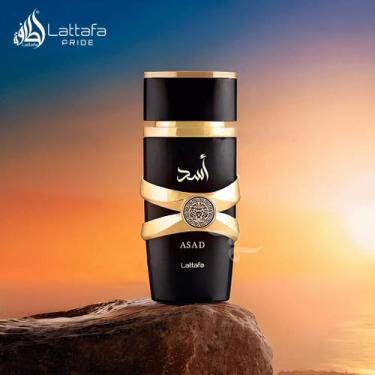 Imagem de Perfume Lattafa Asad Eau de Parfum Masculino Original importado de Dub
