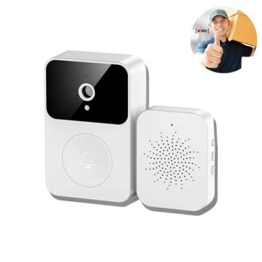 Imagem de Interfone Wifi Com Áudio Vídeo Campainha S/Fio Envio Rápido - Grancomm
