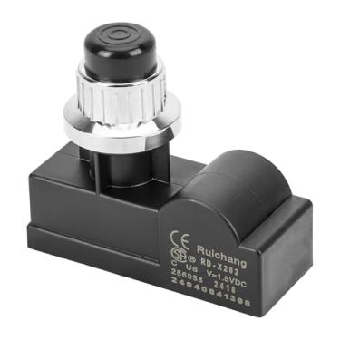 Imagem de only fire 2 tomada macho universal faísca gerador AA botão de pressão substituição para modelos de churrasqueira a gás por Grillmate, Broil King, Kmart, Master Chef e outros, prata