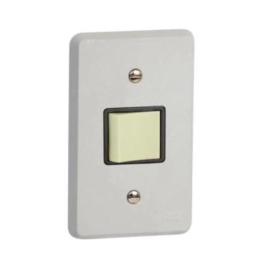 Imagem de Interruptor Bipolar Simples C/placa 2516 Pial CZ 25 A - 250V