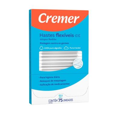 Imagem de Haste Flexiveis Cremer Com 75 Unidades