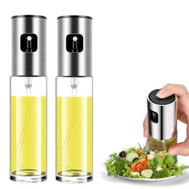Imagem de 2 Spray De Azeite Borrifador Pulverizador Tempero Vinagre Óleo - Kit S