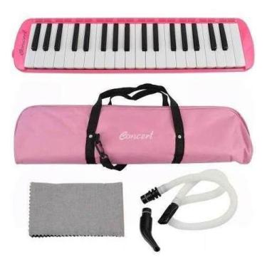 Imagem de Escaleta 37 Teclas M37 Pk Rosa Concert by Strinberg Com Bag