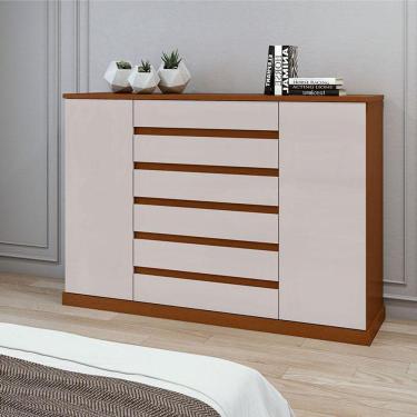 Imagem de Cômoda Sapateira Ambiente Vedra Frassino Off White - Lopas