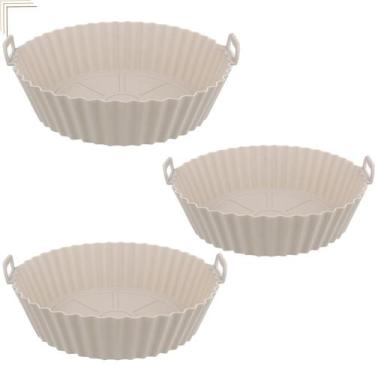 Imagem de Forma De Silicone Para Air Fryer Forno Microondas Fritadeira Assadeira