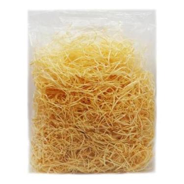 Imagem de Palha Madeira P/ Cestas Presentes Enfeite 500g - Stop Flores