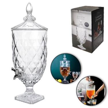 Imagem de Suqueira de Vidro com Base Diamond Flux 5L - FLASHGOODS